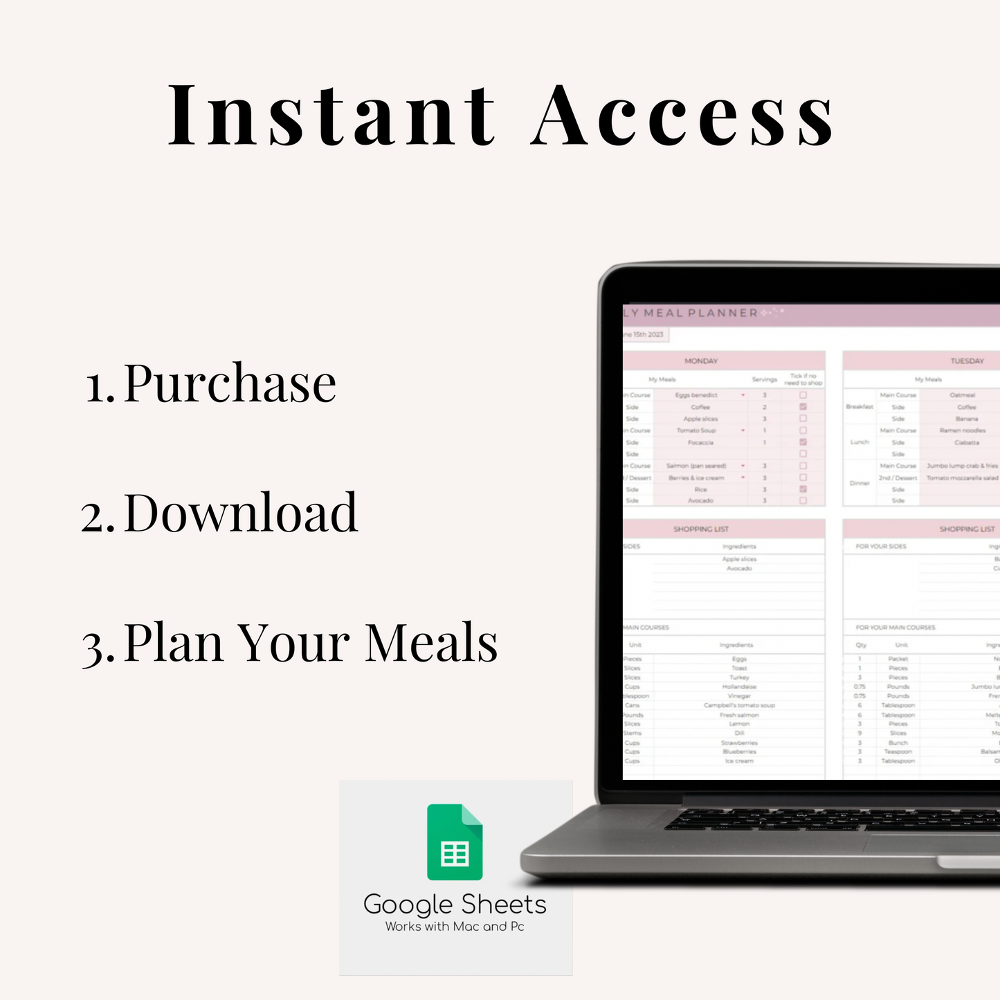 The Perfect All-In-One Meal Planner