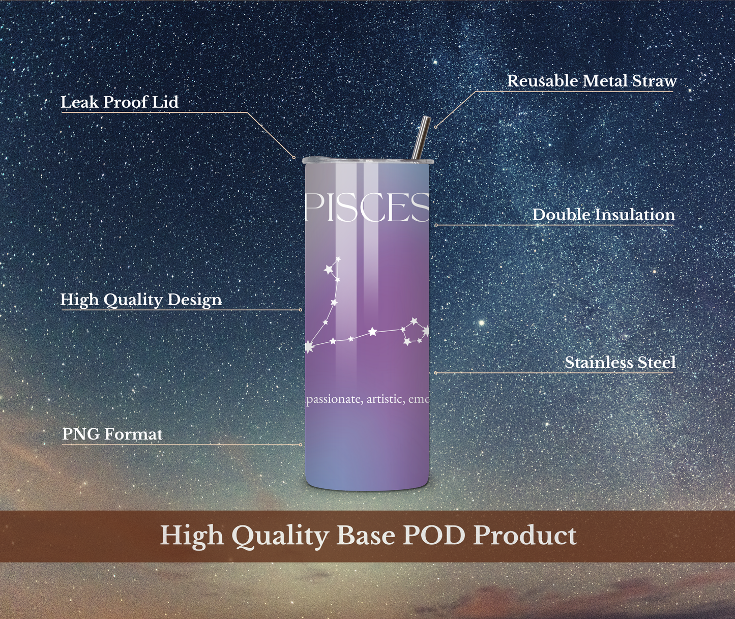 POD Bundle: Zodiac Tumblers