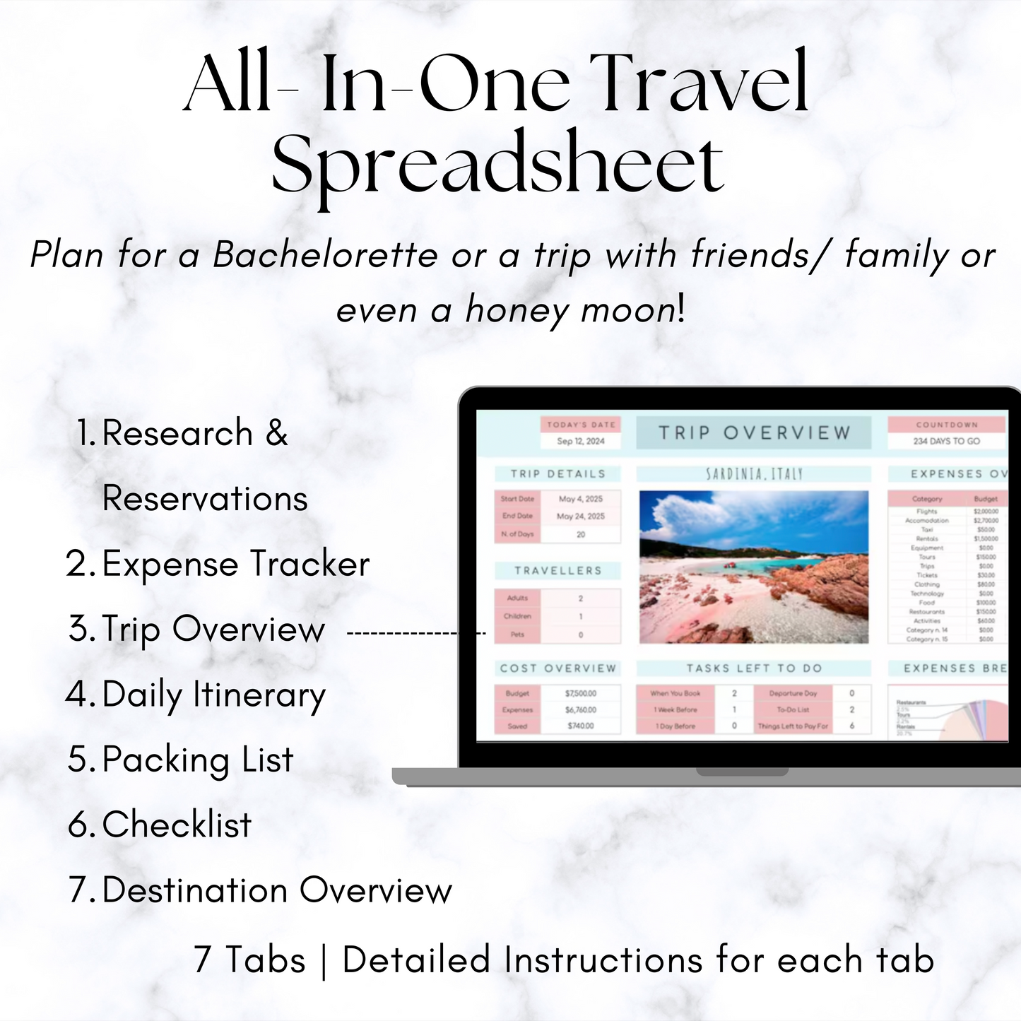 From “YES” to “Honeymoon!” – Wedding + Trip Planner Bundle