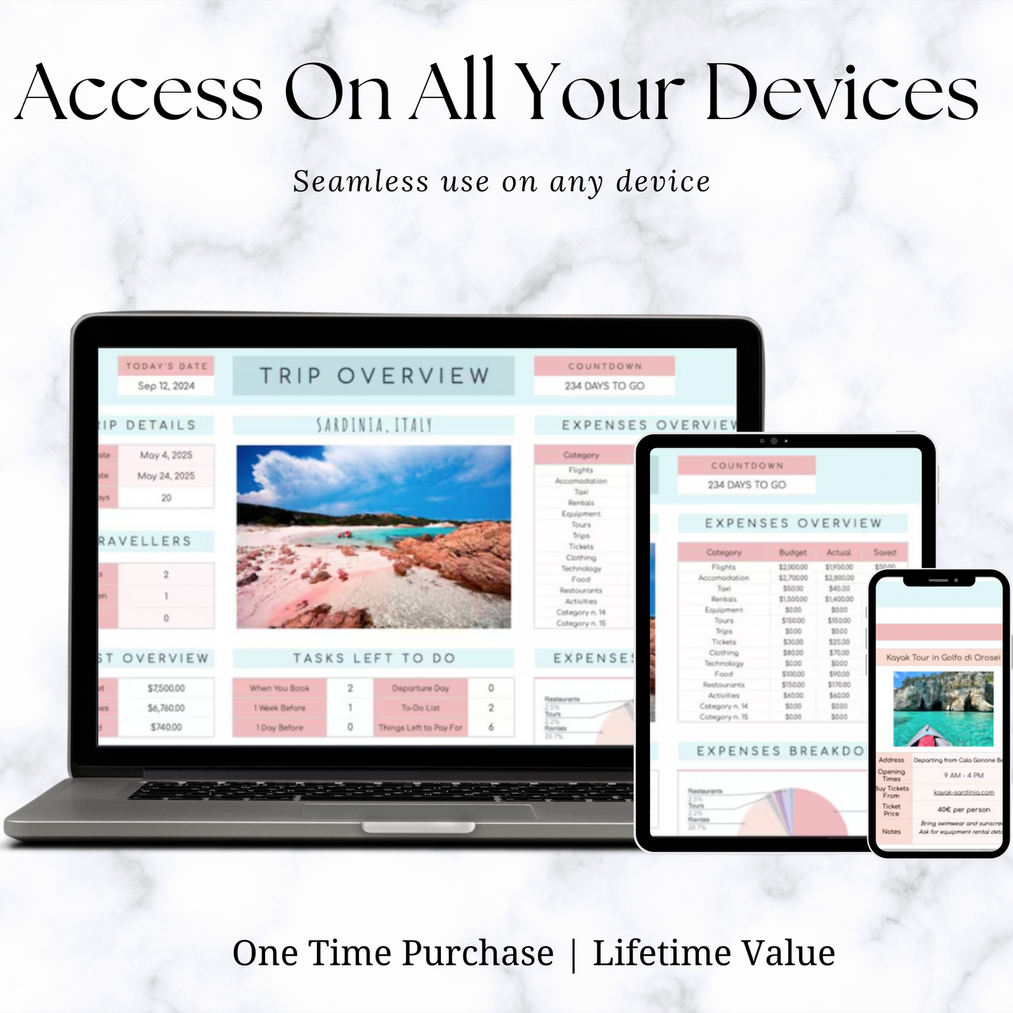 All In One Trip Planner