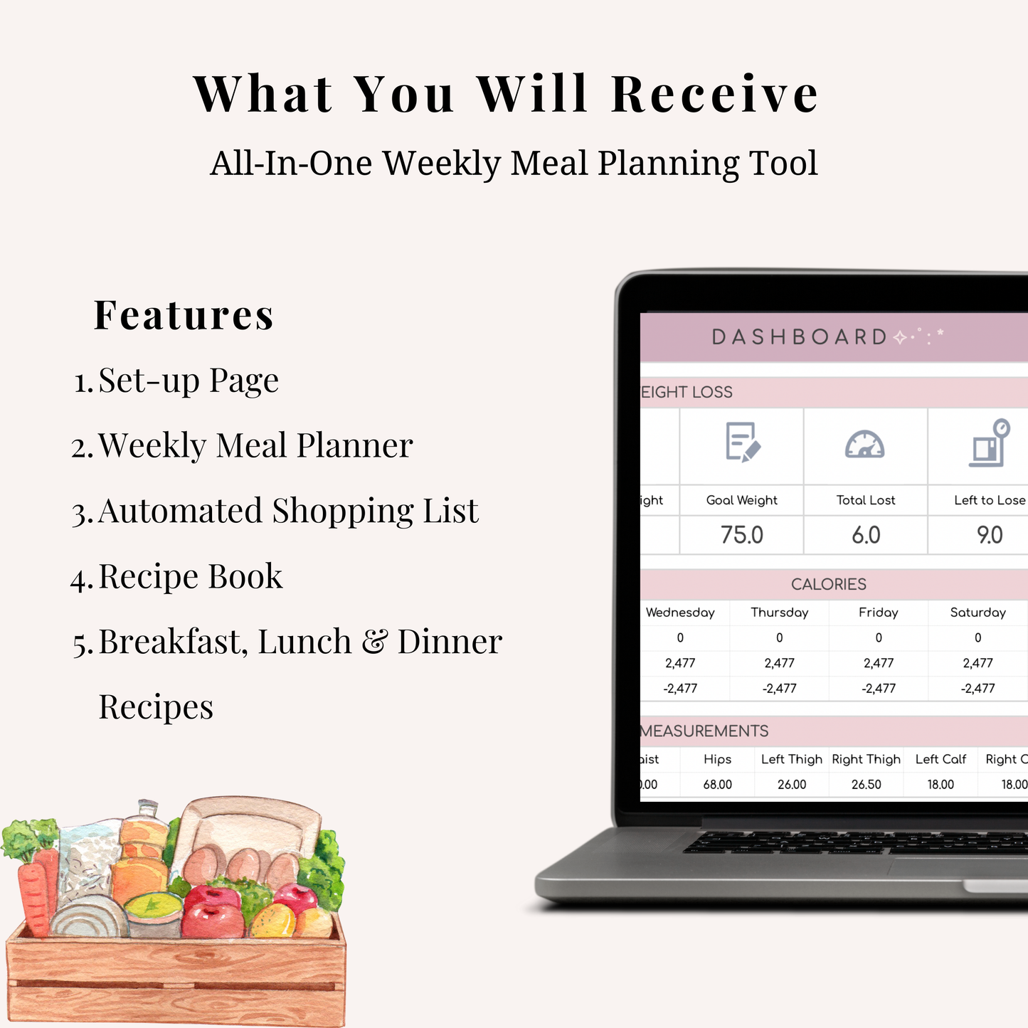 The Perfect All-In-One Meal Planner