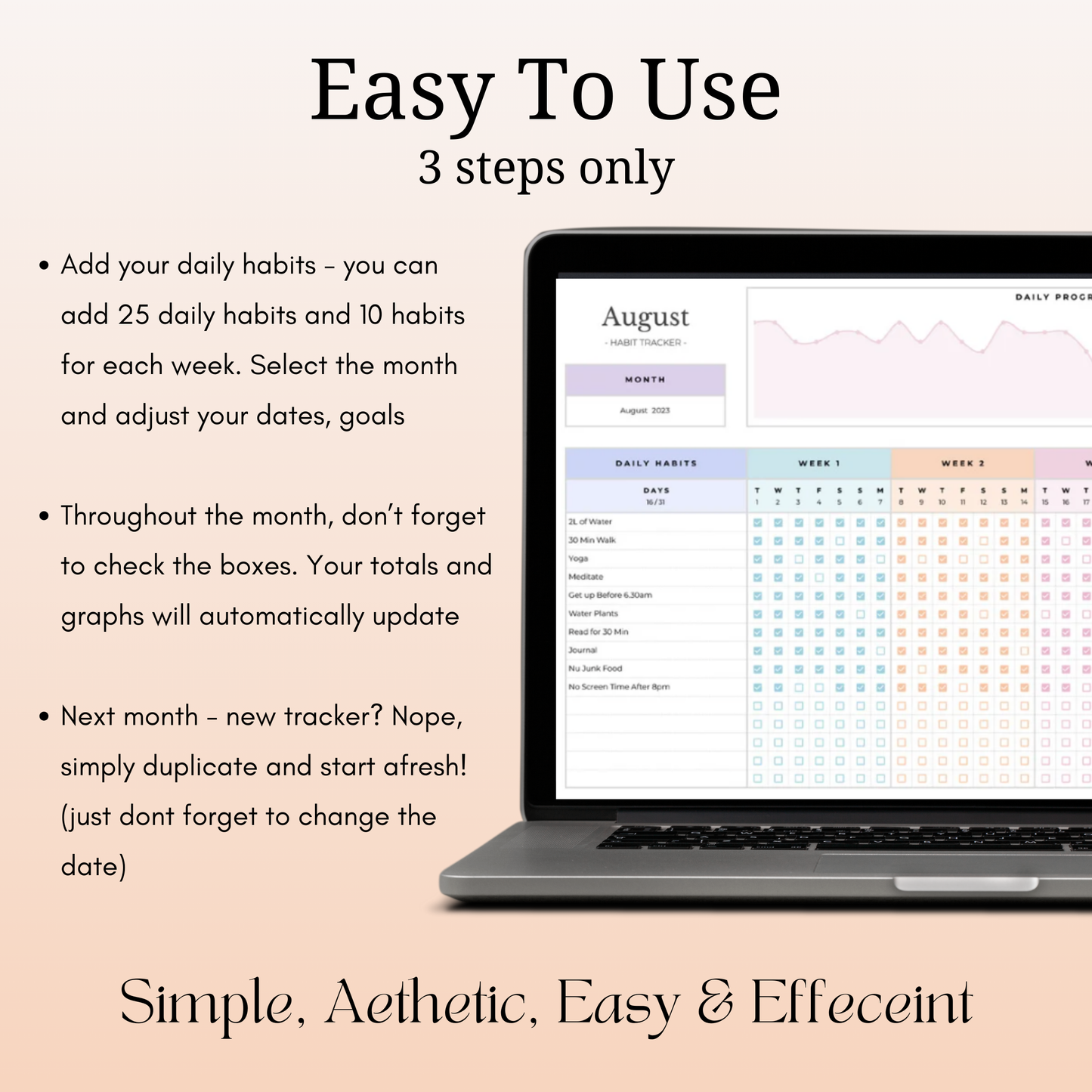 The Productivity Power Pack: Budget, Habits & Fitness, with FREE TDL!
