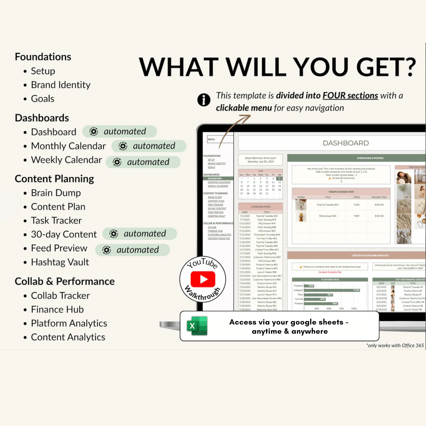 Complete Social Media Planner
