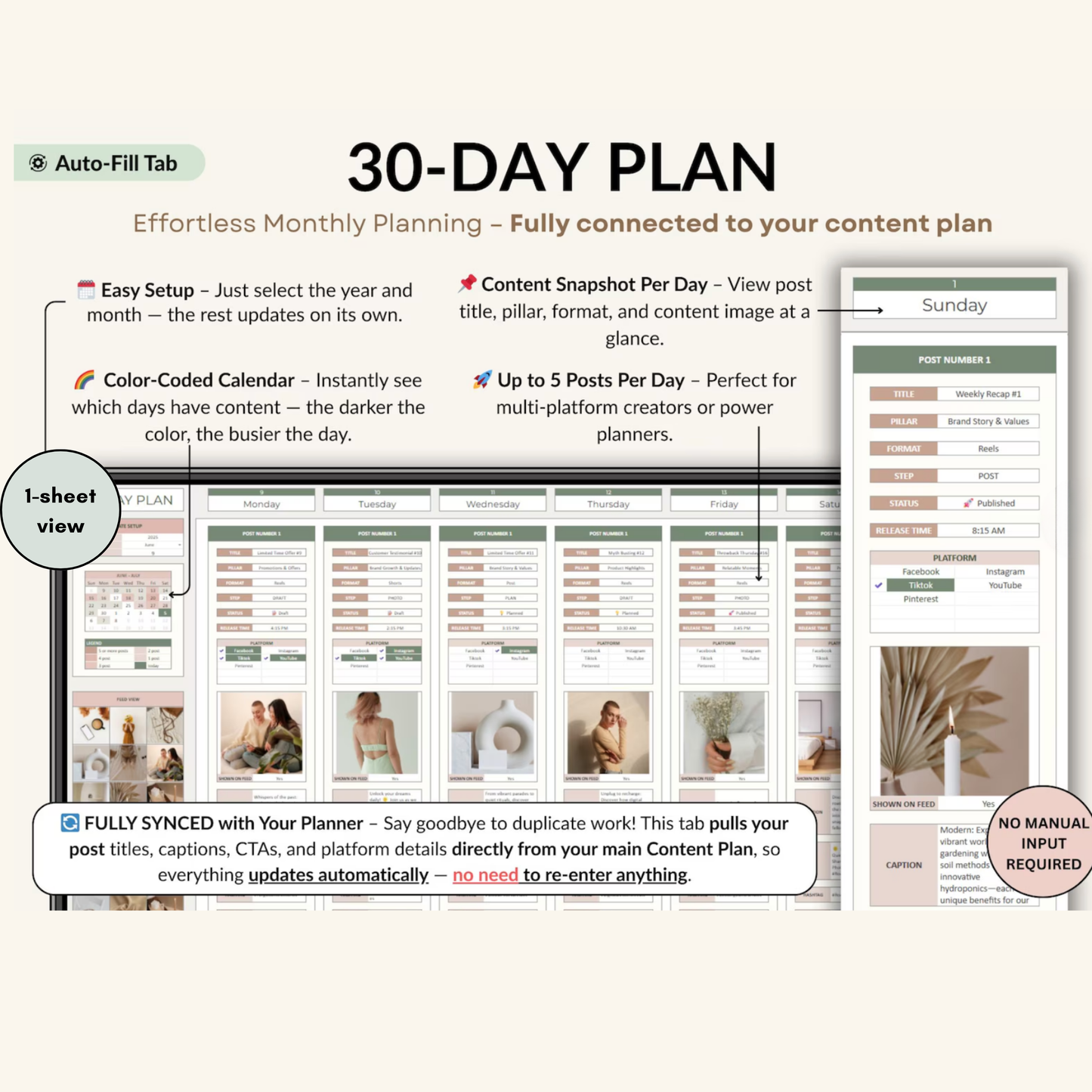 Complete Social Media Planner