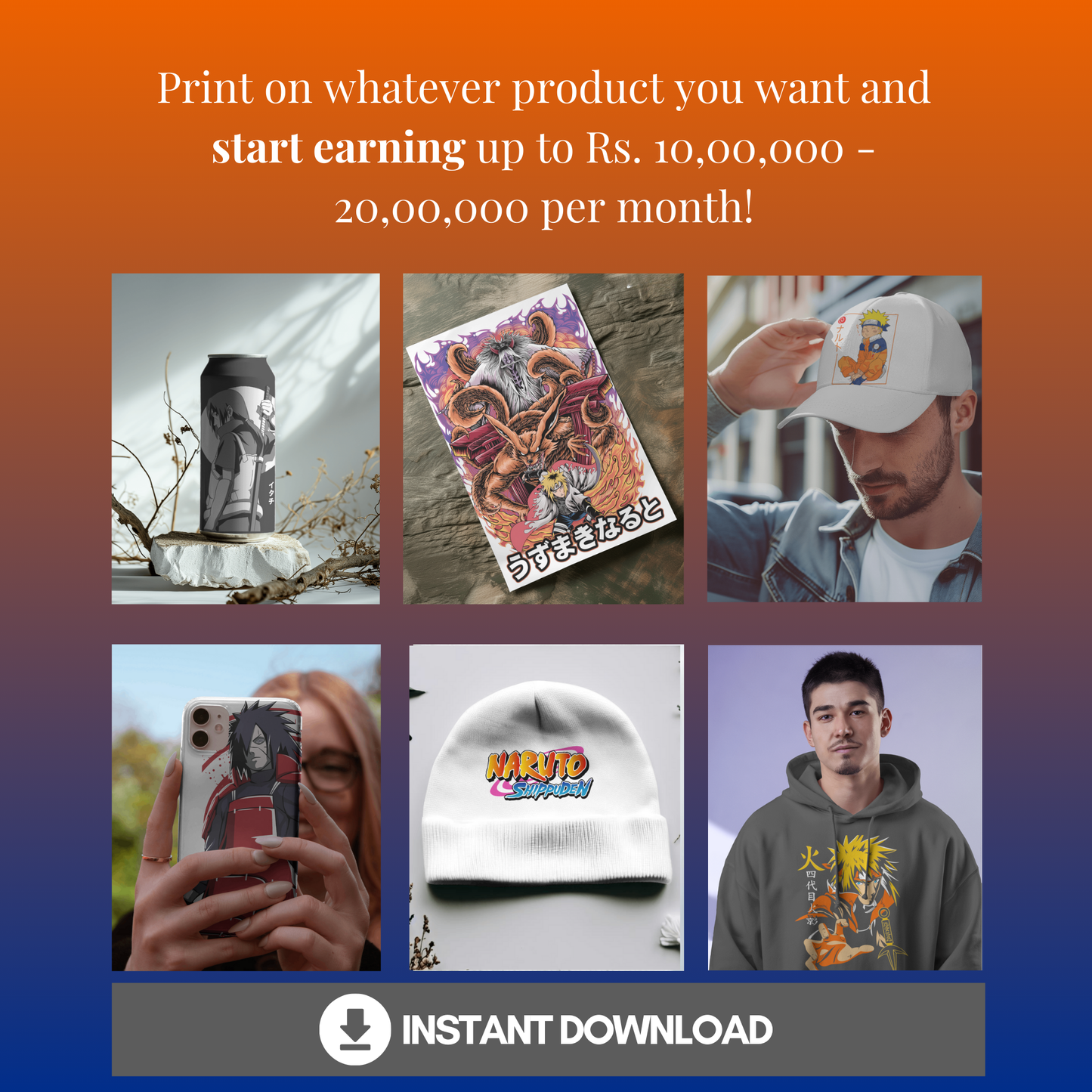 POD Bundle: Anime - Naruto