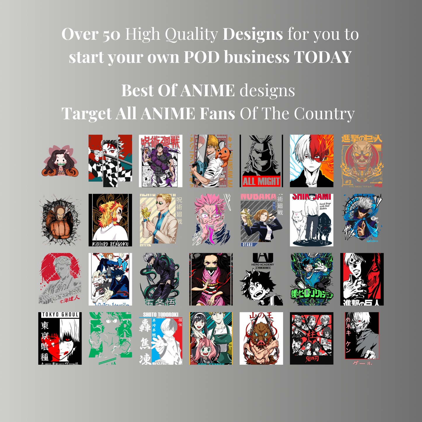 POD Bundle: Anime - Best Of Anime