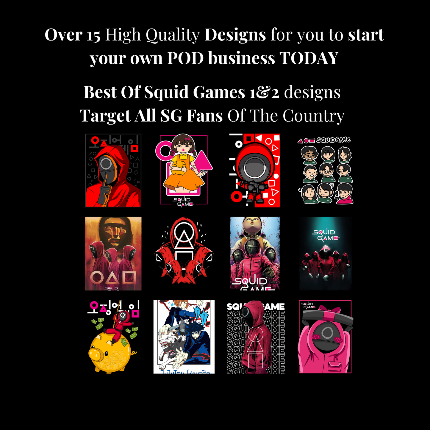 POD Bundle: Squid Games