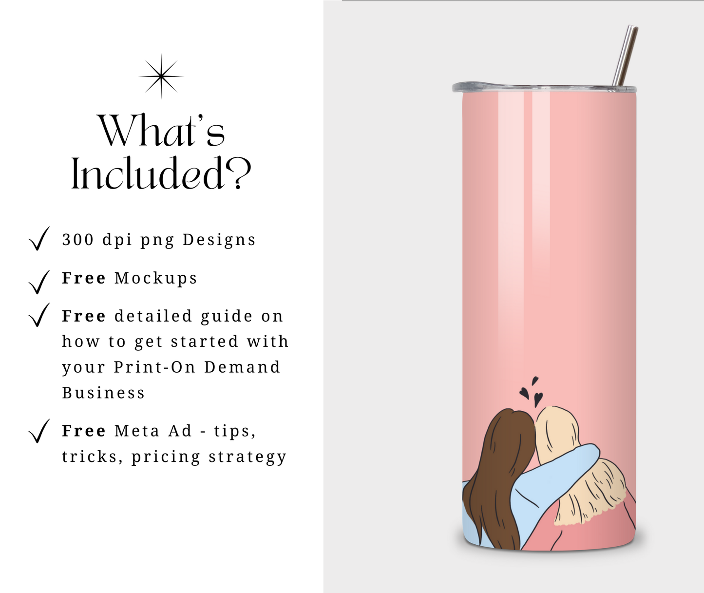 POD Bundle: Bachelorette & BFF Tumblers