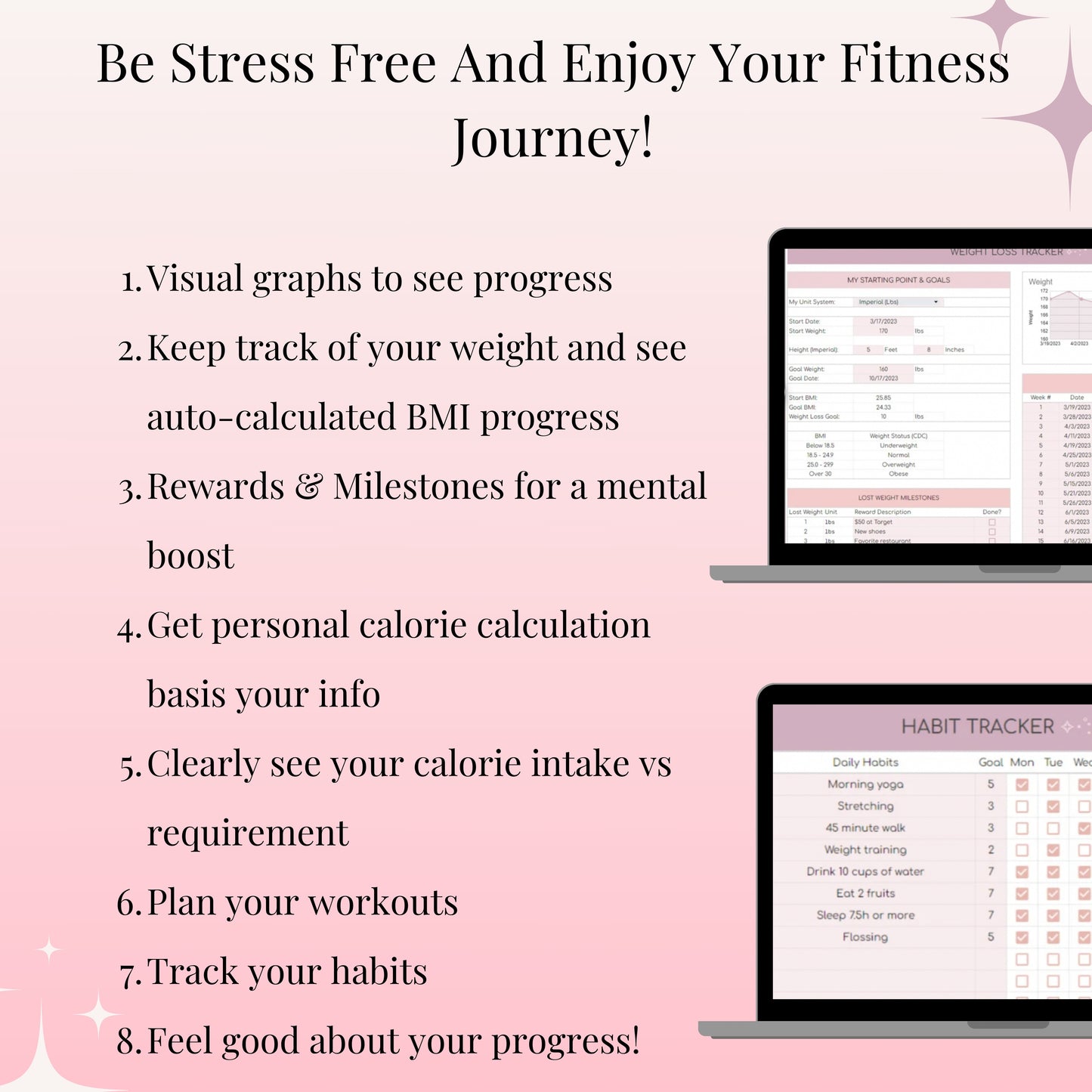 All-In-One Fitness & Weight Loss Tracker