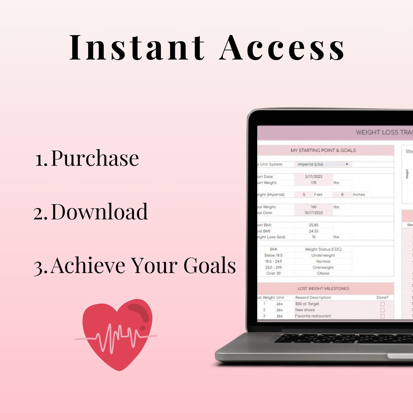 All-In-One Fitness & Weight Loss Tracker