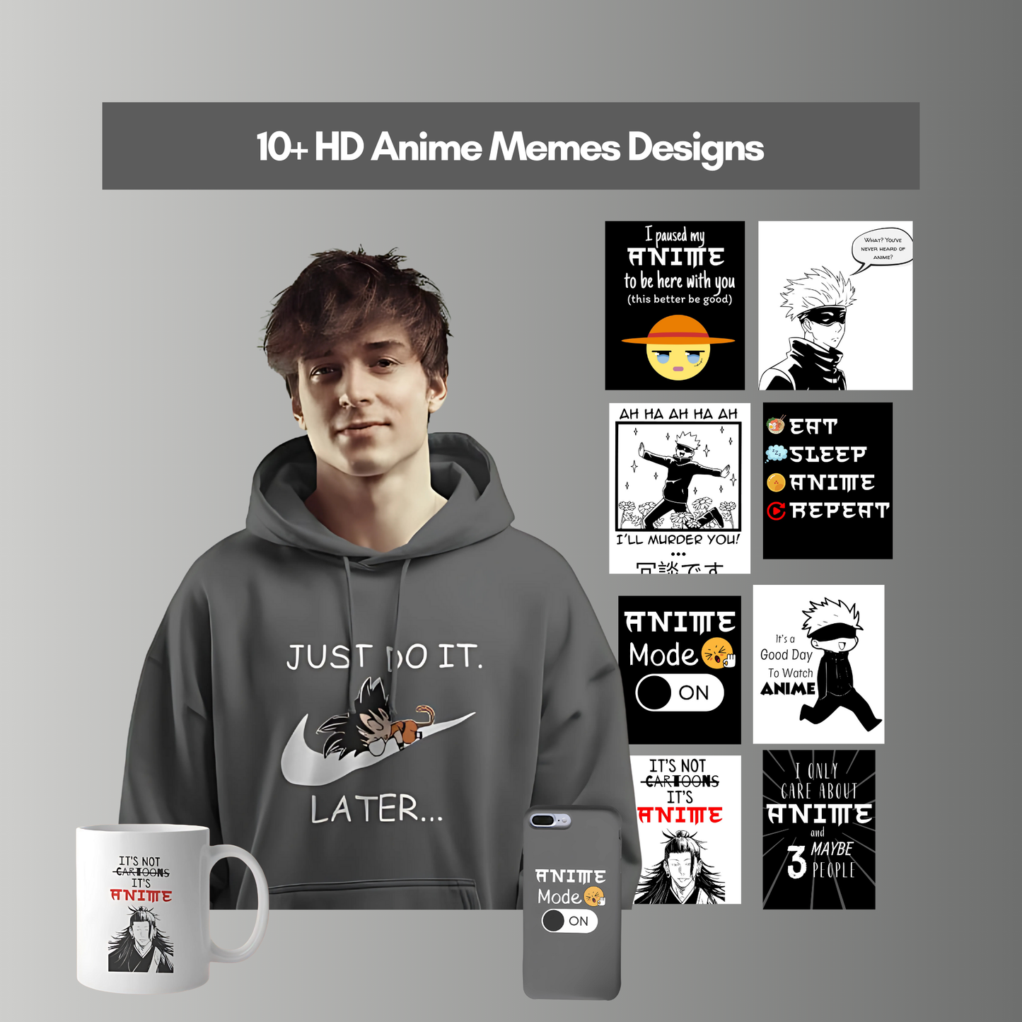 POD Bundle: Anime Memes