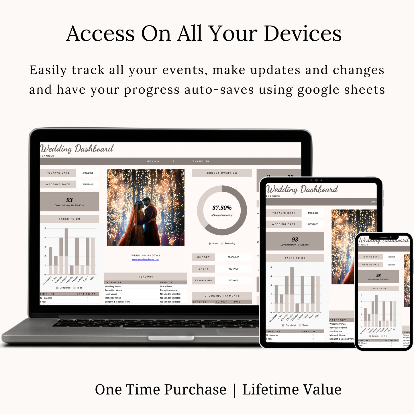The Complete Wedding Planner - Modern & Minimalistic